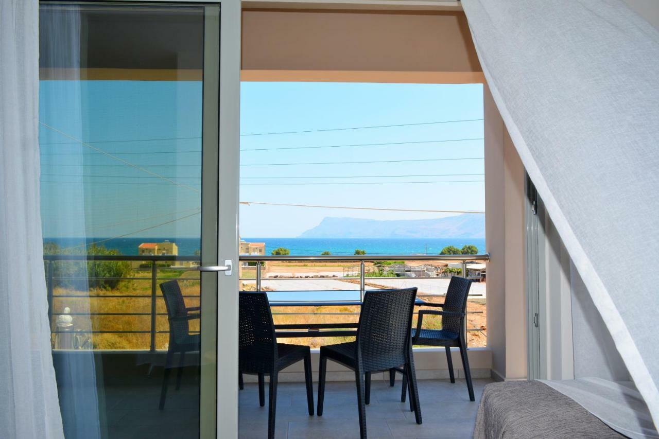 Balos Residence Private Pool Seafront Seaview Kissamos Exterior photo